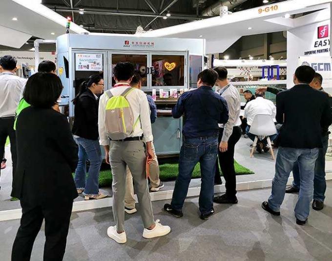 高速フルセルボスクリーン印刷/ホットスタンプリングマシン 丸/円形/三角形電子タバコ 12