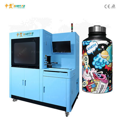 びんのための半自動3Dデジタルのインクジェット印字機